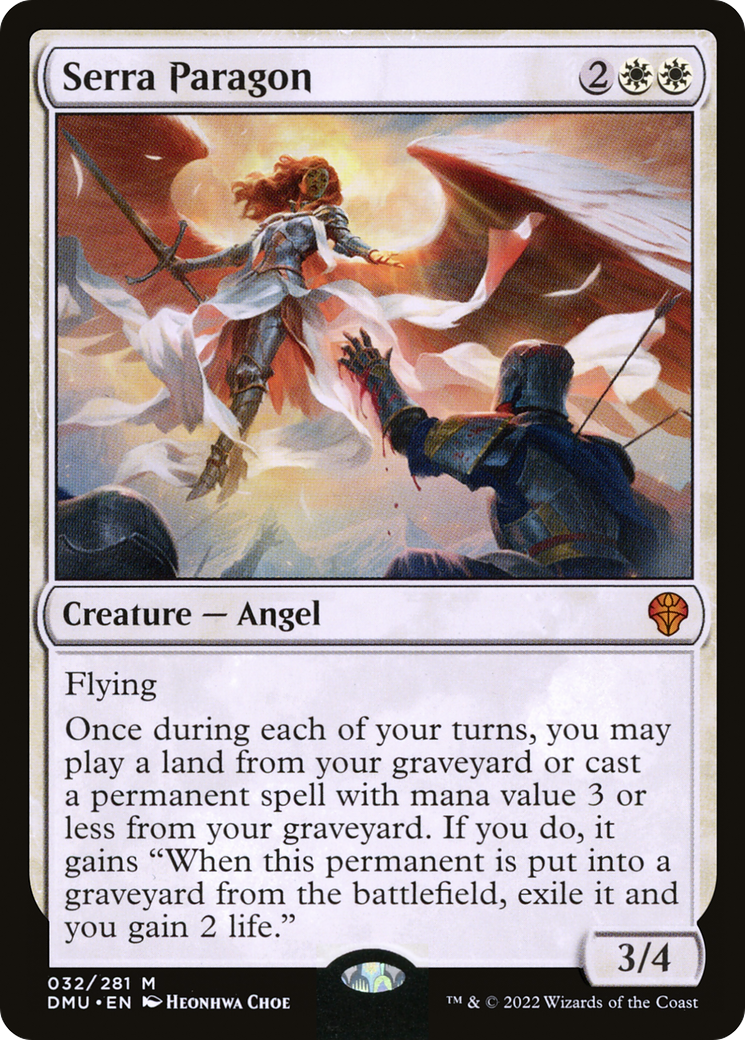 {R} Serra Paragon [Dominaria United][DMU 032]