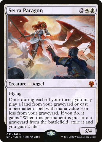 {R} Serra Paragon [Dominaria United][DMU 032]
