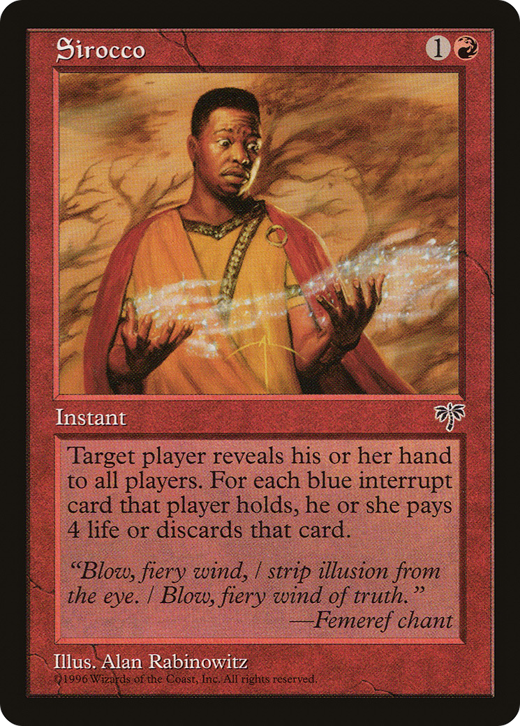 {C} Sirocco [Mirage][MIR 192] - Misty Mountain Games
