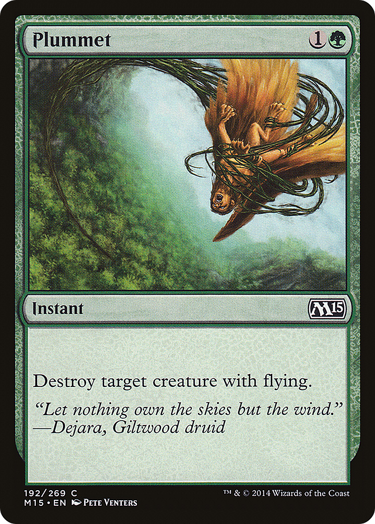 {C} Plummet [Magic 2015][M15 192]