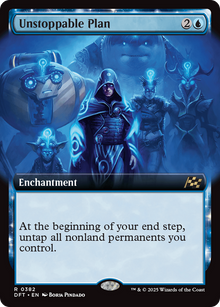 {@R} Unstoppable Plan (Extended Art) [Aetherdrift][DFT 382]