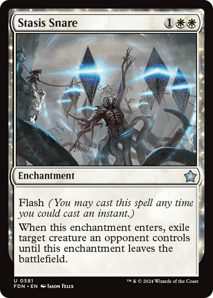 {@C} Stasis Snare [Foundations][FDN 581]