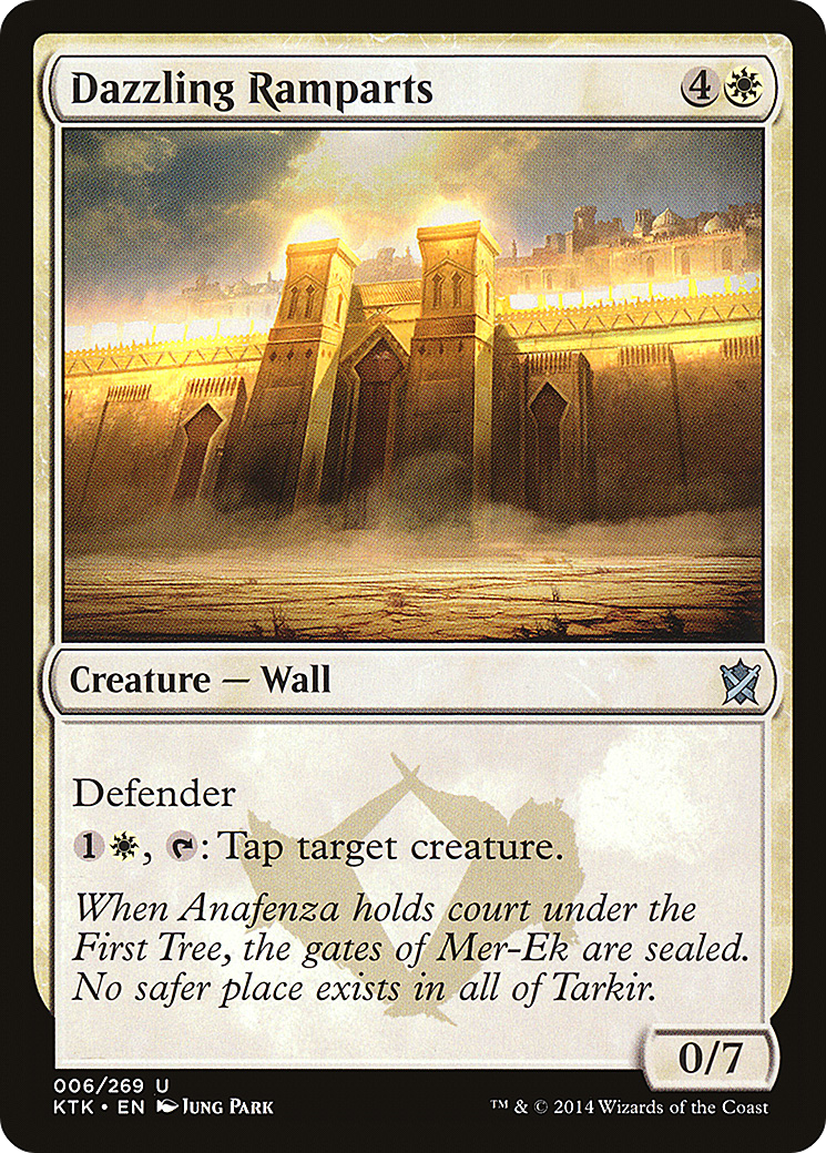 {C} Dazzling Ramparts [Khans of Tarkir][KTK 006]