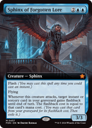 {@R} Sphinx of Forgotten Lore (Extended Art) [Foundations][FDN 457]