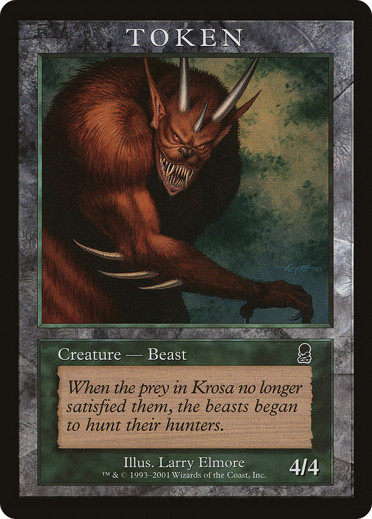 {T} Beast Token [Magic Player Rewards 2001][TMPR 008]