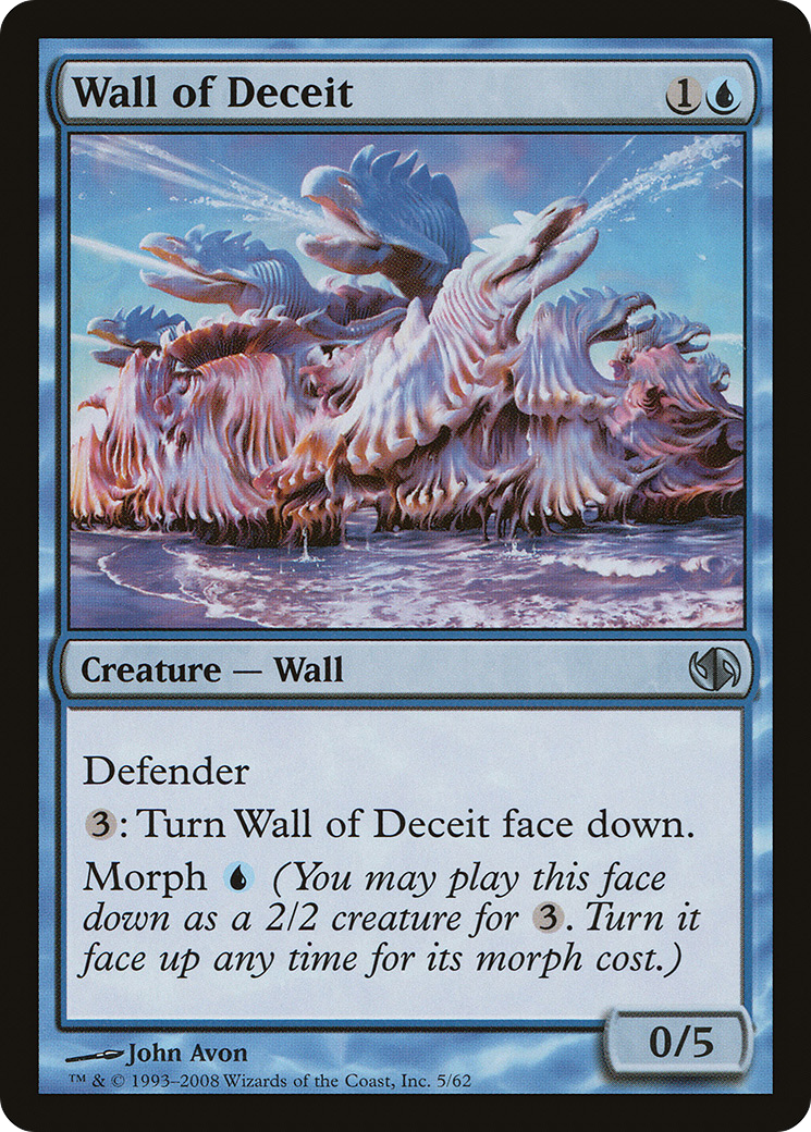 {C} Wall of Deceit [Duel Decks: Jace vs. Chandra][DDB 005]