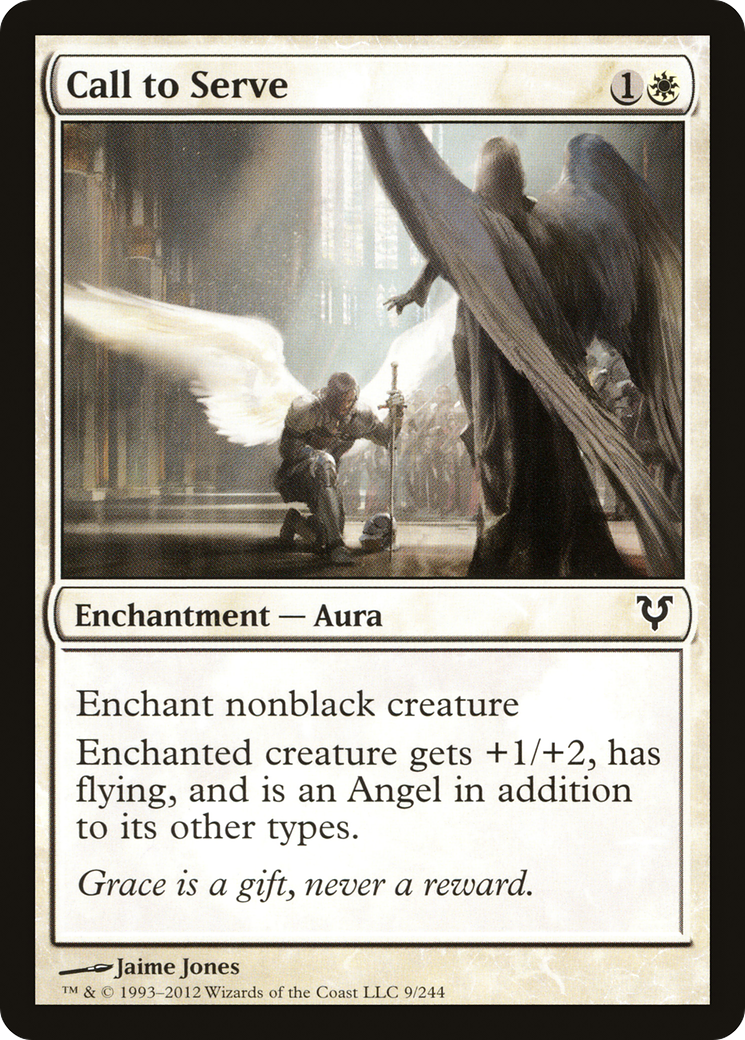 {C} Call to Serve [Avacyn Restored][AVR 009]