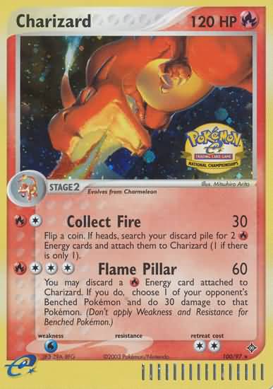 [PKM] Charizard (100/97) (National Championship 2004) [League & Championship Cards]