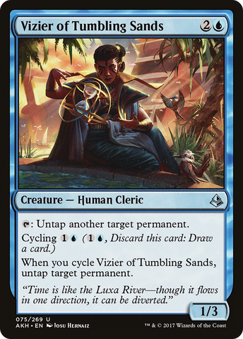 {C} Vizier of Tumbling Sands [Amonkhet][AKH 075]