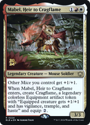 {@R} Mabel, Heir to Cragflame [Bloomburrow Prerelease Promos][PR BLB 224]