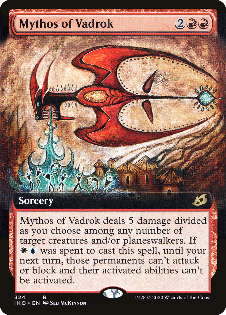 {R} Mythos of Vadrok (Extended Art) [Ikoria: Lair of Behemoths][IKO 324]