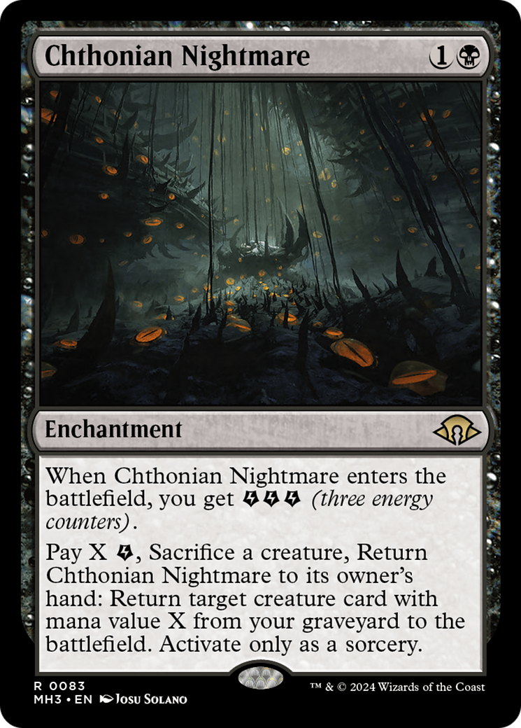 {R} Chthonian Nightmare [Modern Horizons 3][MH3 083]