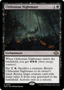 {R} Chthonian Nightmare [Modern Horizons 3][MH3 083]