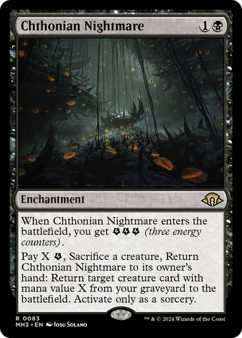 {R} Chthonian Nightmare [Modern Horizons 3][MH3 083]