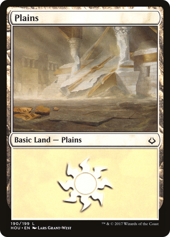 {B}[HOU 190] Plains (190) [Hour of Devastation]