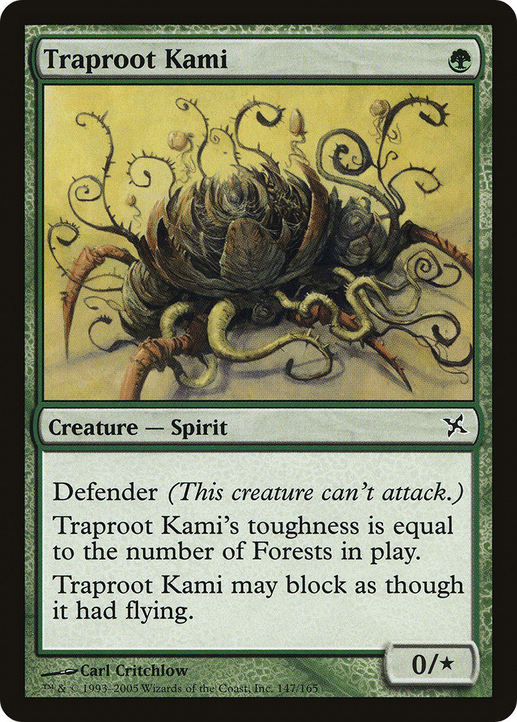{C} Traproot Kami [Betrayers of Kamigawa][BOK 147]