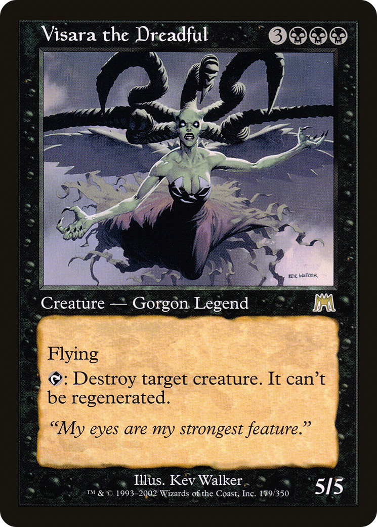 {R} Visara the Dreadful [Onslaught][ONS 179] - Misty Mountain Games