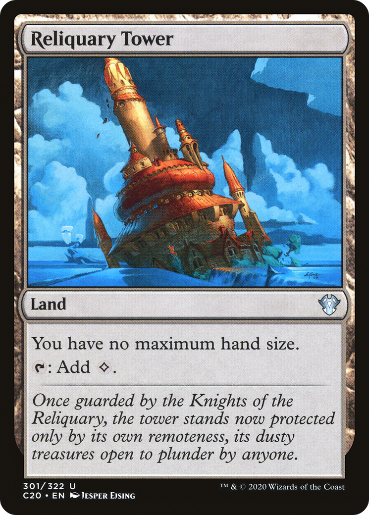{C} Reliquary Tower [Commander 2020][C20 301]