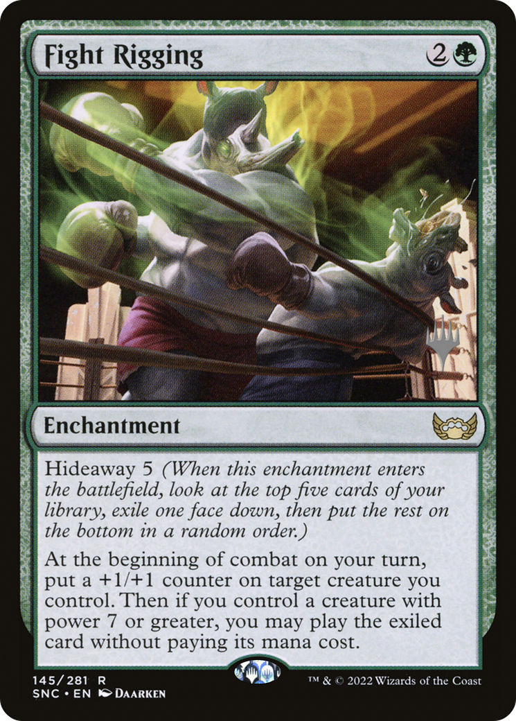 {R} Fight Rigging (Promo Pack) [Streets of New Capenna Promos][PP SNC 145]