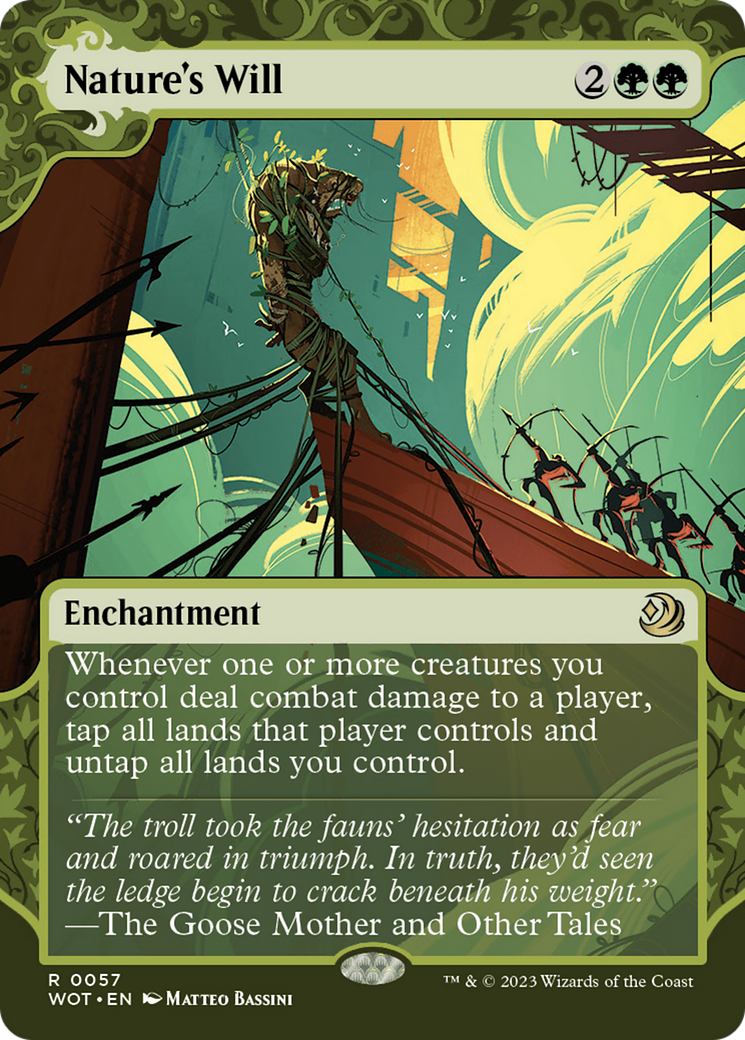 {R} Nature's Will [Wilds of Eldraine: Enchanting Tales][WOT 057]