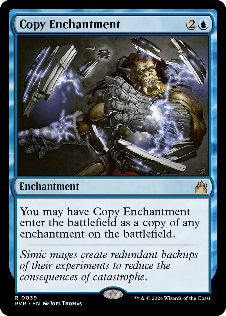 {R} Copy Enchantment [Ravnica Remastered][RVR 039]