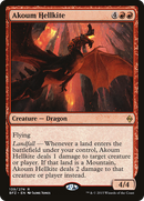 {R} Akoum Hellkite [Battle for Zendikar][BFZ 139]
