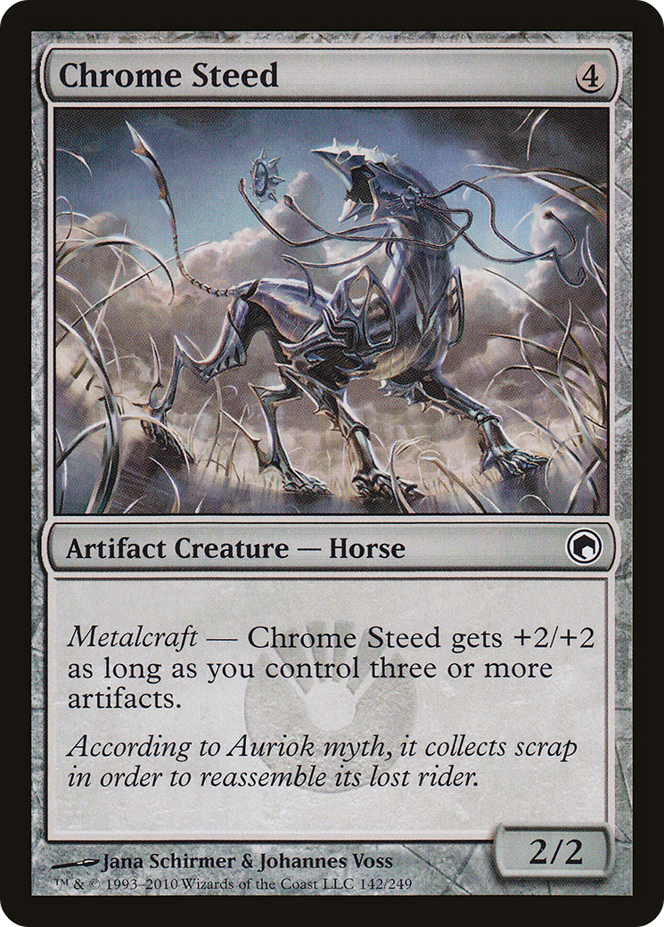 {C} Chrome Steed [Scars of Mirrodin][SOM 142]