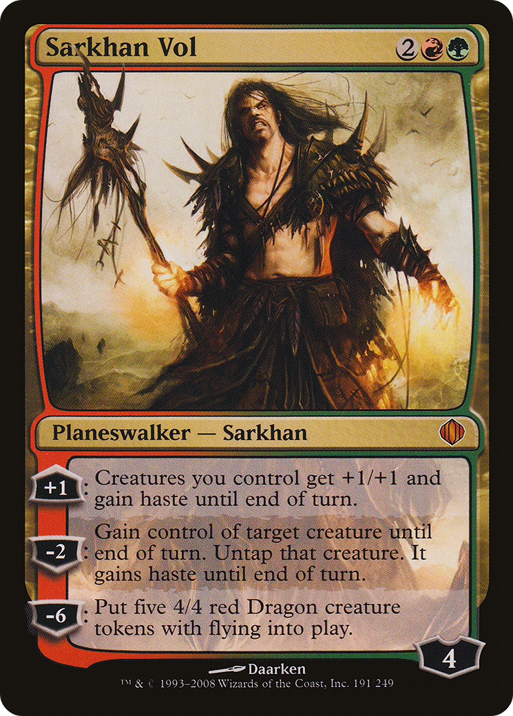 {R} Sarkhan Vol [Shards of Alara][ALA 191] - Misty Mountain Games