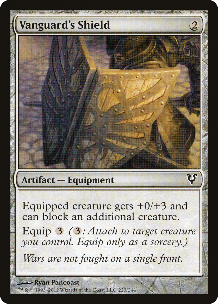 {C} Vanguard's Shield [Avacyn Restored][AVR 223]