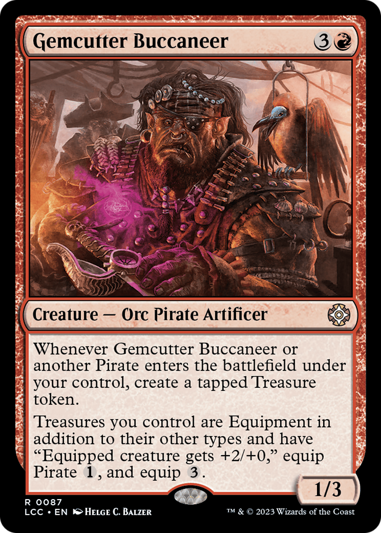 {R} Gemcutter Buccaneer [The Lost Caverns of Ixalan Commander][LCC 087]