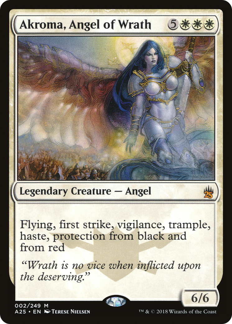 {R} Akroma, Angel of Wrath [Masters 25][A25 002] - Misty Mountain Games