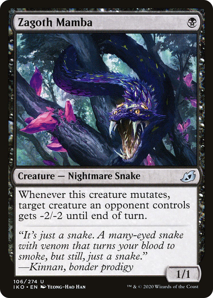 {C} Zagoth Mamba [Ikoria: Lair of Behemoths][IKO 106]