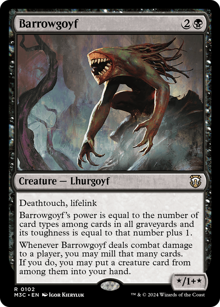 {R} Barrowgoyf [Modern Horizons 3 Commander][M3C 102]