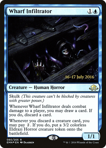{R} Wharf Infiltrator [Eldritch Moon Prerelease Promos][PR EMN 080]