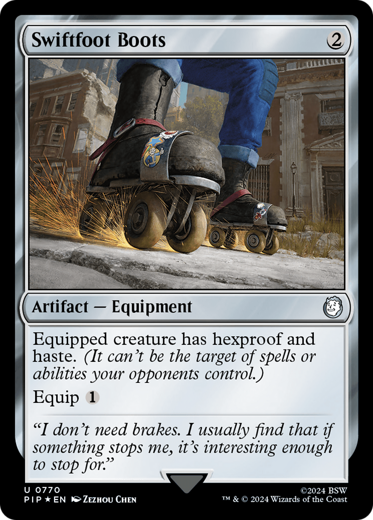 {C} Swiftfoot Boots (Surge Foil) [Fallout][PIP 770]