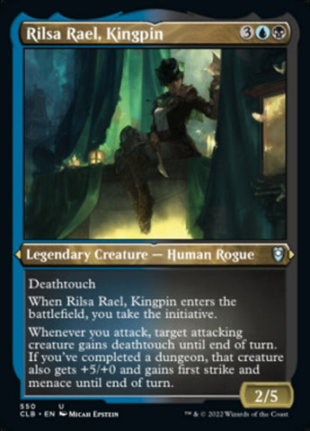 {C} Rilsa Rael, Kingpin (Foil Etched) [Commander Legends: Battle for Baldur's Gate][CLB 550]