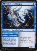 {C} Merfolk Secretkeeper // Venture Deeper [Throne of Eldraine][ELD 053]