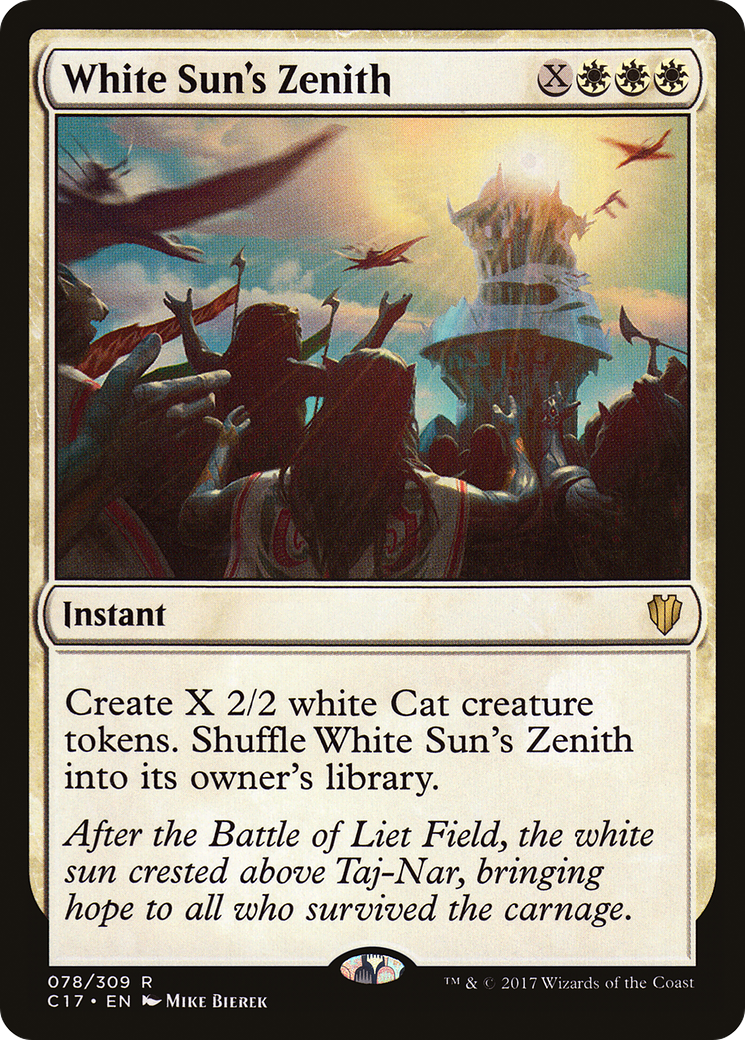 {R} White Sun's Zenith [Commander 2017][C17 078]
