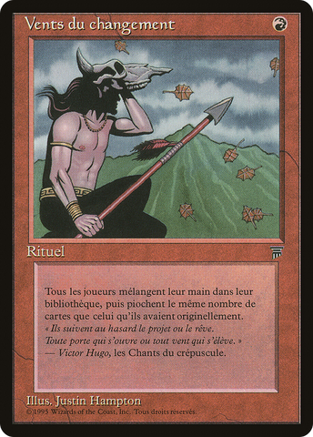 {C} Winds of Change (French) - "Vents due changement" [Renaissance][REN 098]