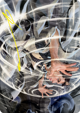 {A} Selfless Glyphweaver Art Card (Gold-Stamped Signature) [Strixhaven: School of Mages Art Series][GS ASTX 039]