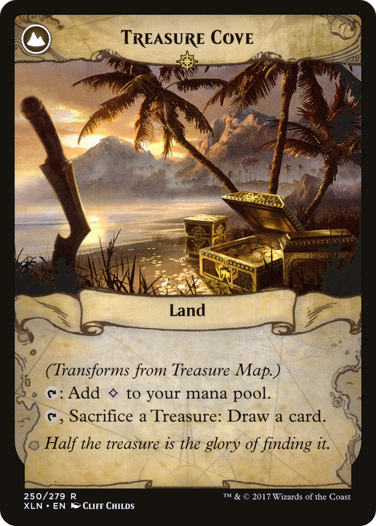{R} Treasure Map // Treasure Cove [Secret Lair: From Cute to Brute][LS XLN 250]