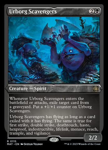 {R} Urborg Scavengers (Foil Etched) [March of the Machine: The Aftermath][MAT 115]