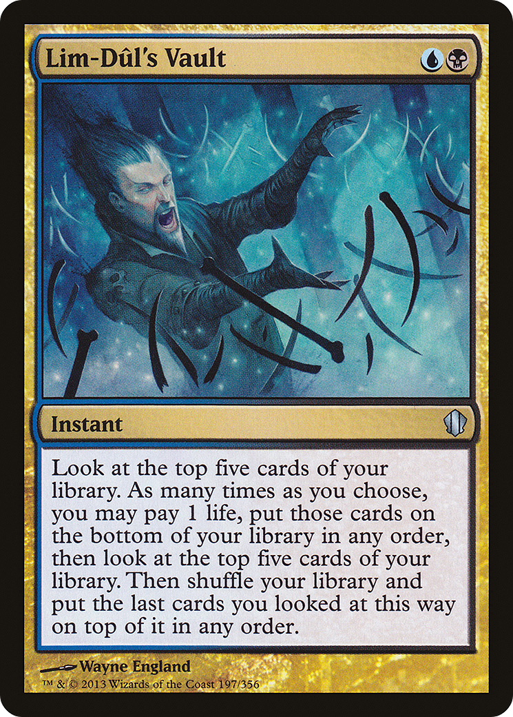 {C} Lim-Dul's Vault [Commander 2013][C13 197]