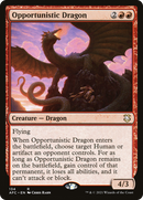{R} Opportunistic Dragon [Dungeons & Dragons: Adventures in the Forgotten Realms Commander][AFC 134]
