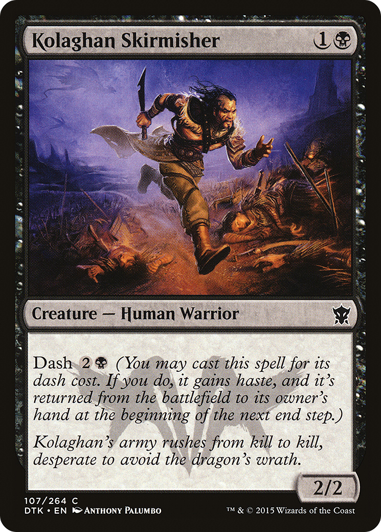 {C} Kolaghan Skirmisher [Dragons of Tarkir][DTK 107]