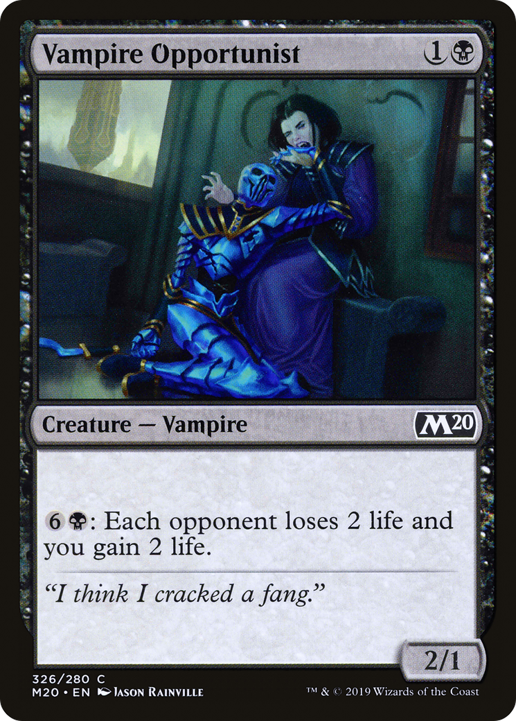 {C} Vampire Opportunist [Core Set 2020][M20 326] - Misty Mountain Games