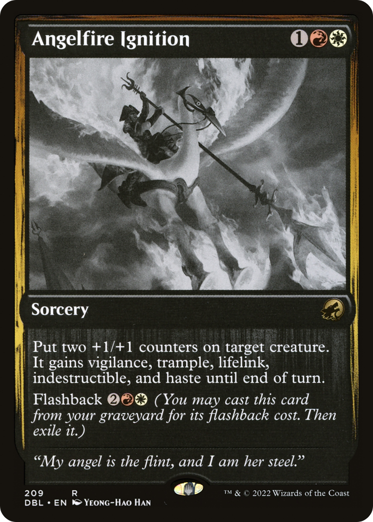 {R} Angelfire Ignition [Innistrad: Double Feature][DBL 209]