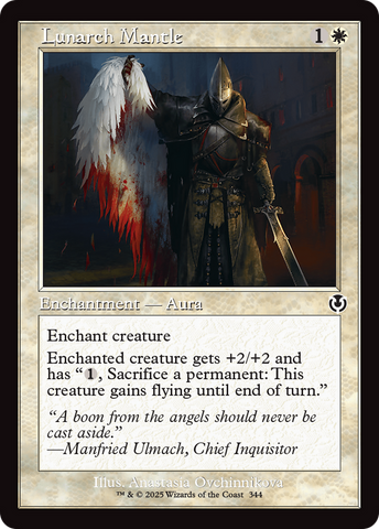 {C} Lunarch Mantle (Retro Frame) [Innistrad Remastered][INR 344]