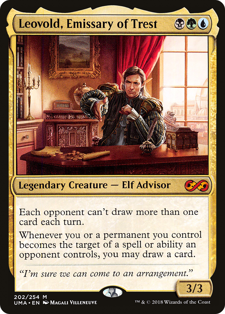 {R} Leovold, Emissary of Trest [Ultimate Masters][UMA 202] - Misty Mountain Games