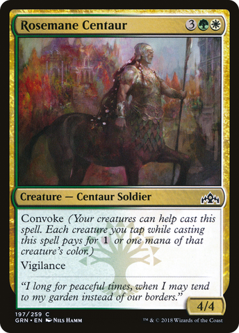 {C} Rosemane Centaur [Guilds of Ravnica][GRN 197]